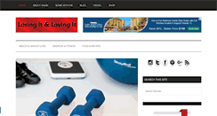 Desktop Screenshot of losingitandlovingit.com